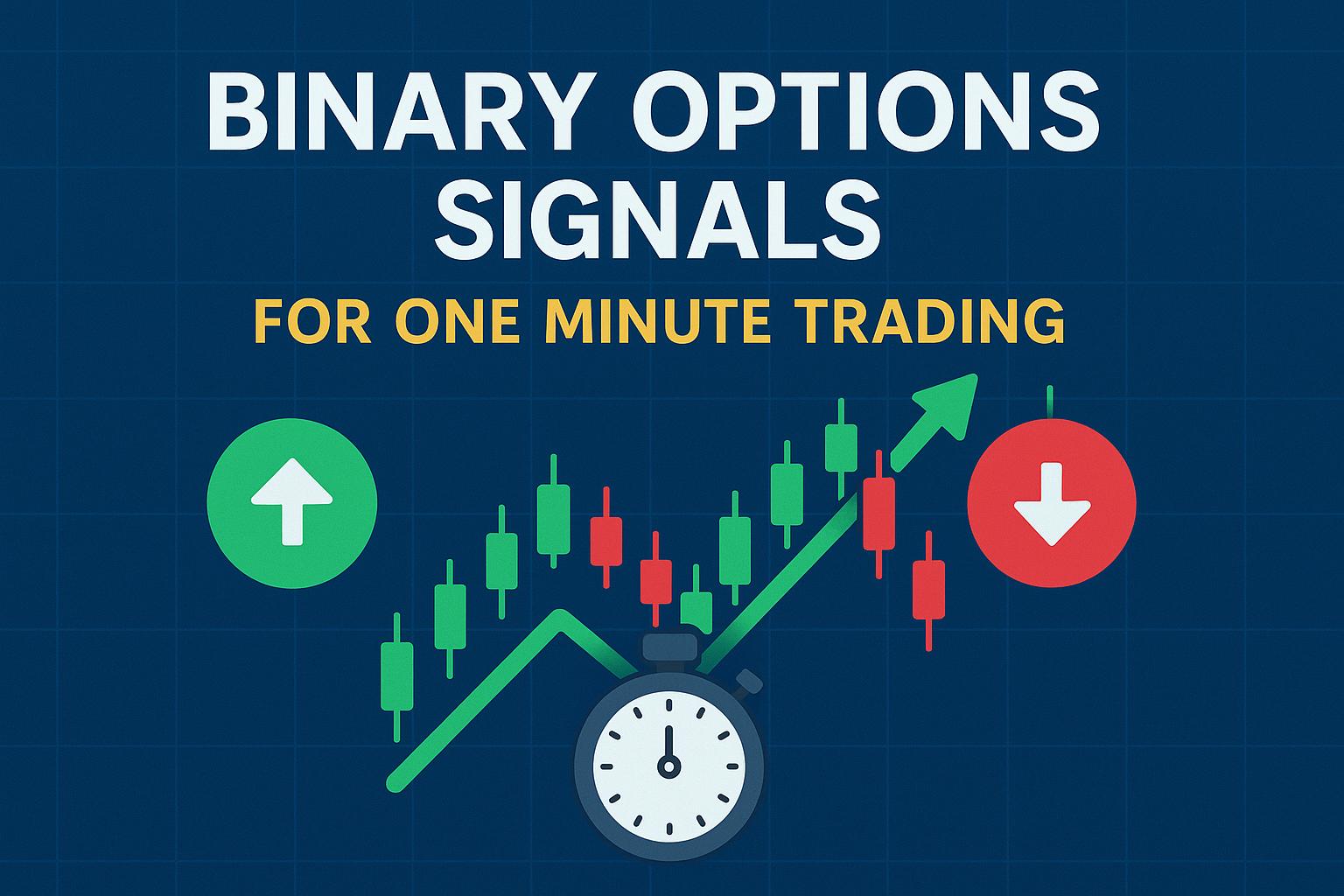 binary options signals for one minute trading