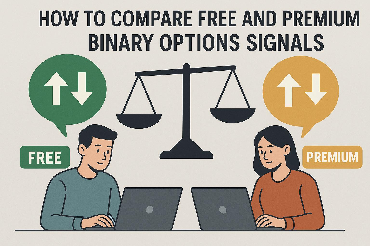 how to compare free and premium binary options signals